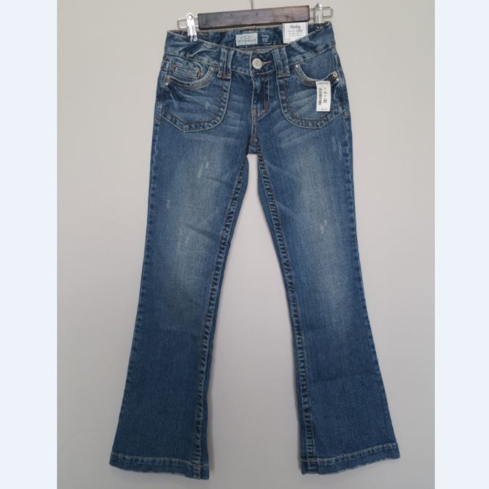NWT Aeropostale Hailey Skinny Flare Jeans Sz 0 26"